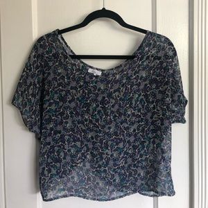 Tops - Floral Crop Top Tops - Floral Crop Top